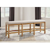 Signature Havonplane 72" Counter Height Dining Bench