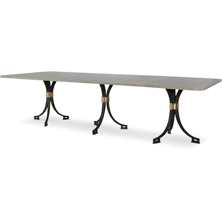 Traditional Rectangular Dining Table