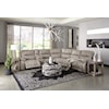 Tennessee Custom Upholstery EZ9K00/H Series 6-Piece Sectional Sofa with Power Headrest