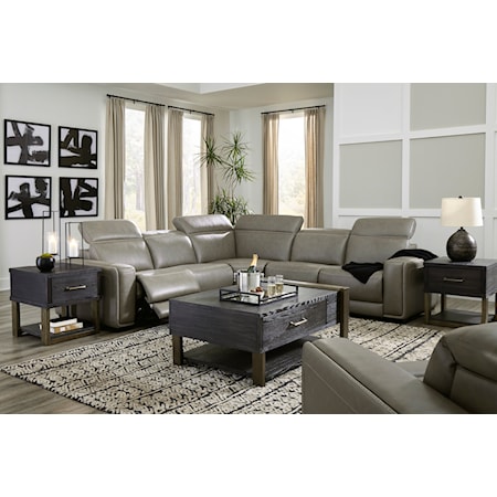 Power Reclining Sectional