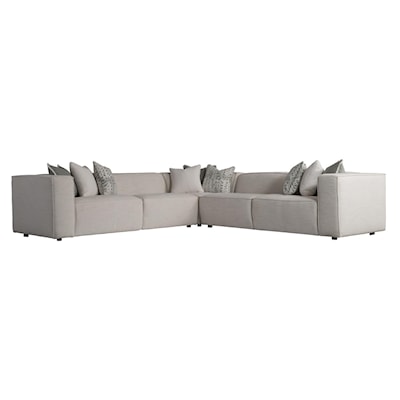 Bernhardt Plush Bliss Fabric Sectional