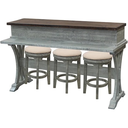 4-Piece Console Table Set