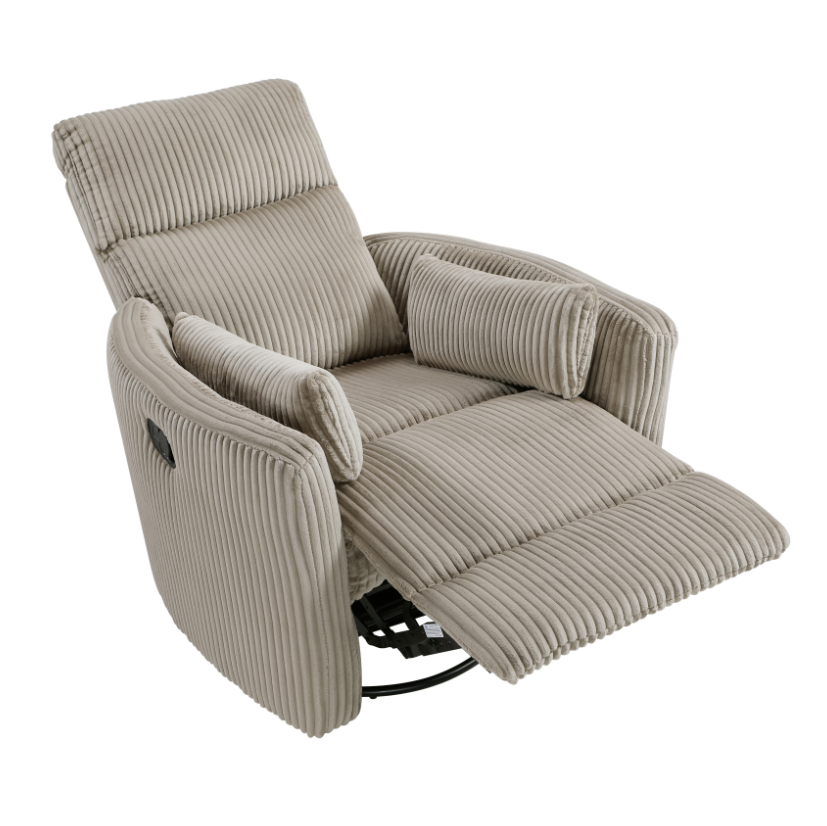 Homelegance Traverse Manual Swivel Glider Recliner