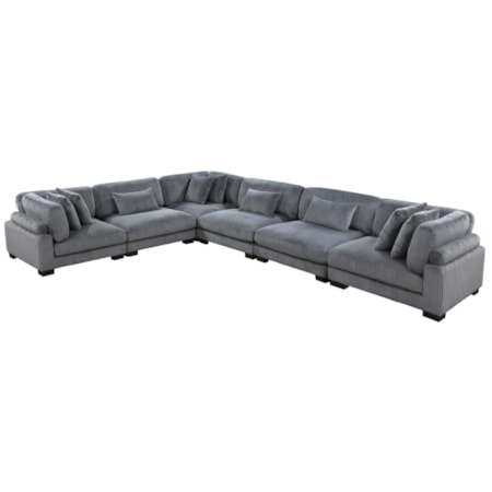 6-Piece Sectional Sofa