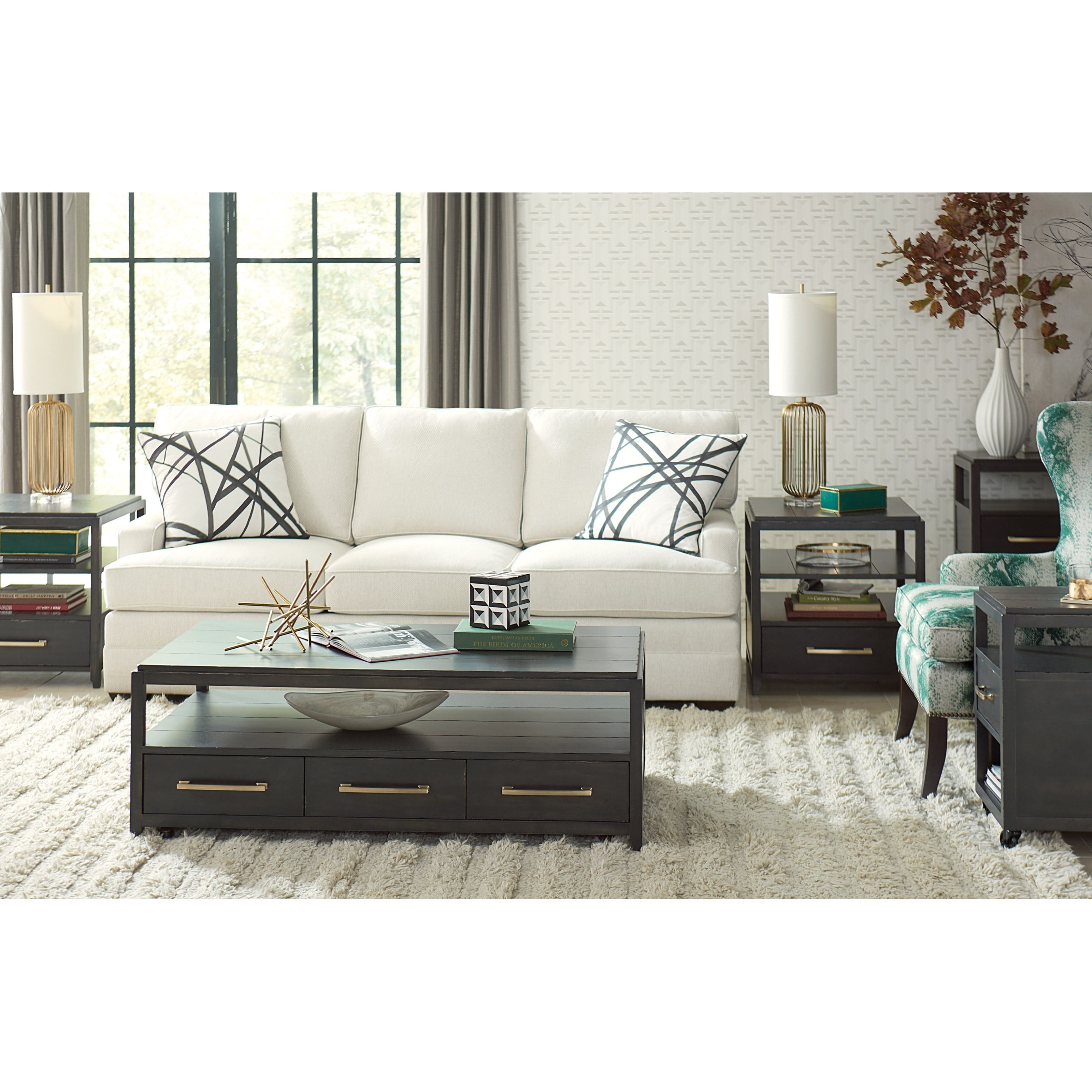 Hammary Marlowe 795910 Cocktail Table HomeWorld Furniture Occ