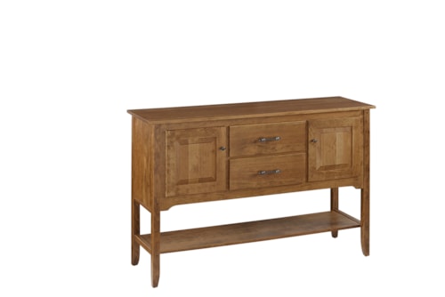 Traditional 2-Drawer Server with Additional Storage