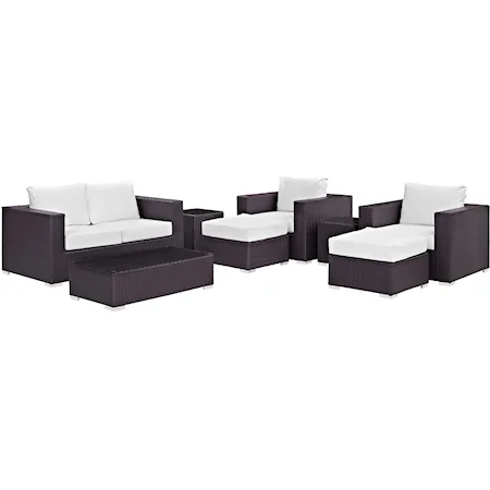 Outdoor 8 Piece Sofa Set