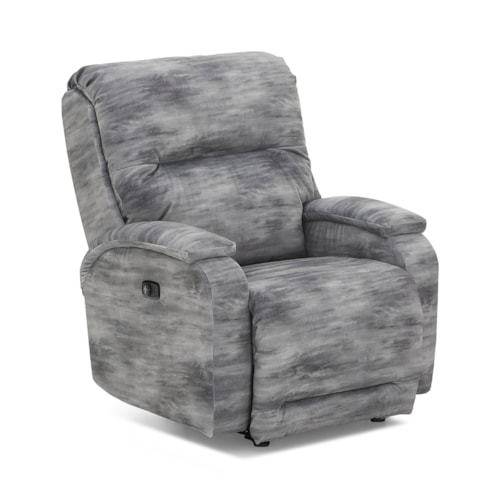 Casual Power Swivel Glider Recliner with Power Tilt Headrest and USB Port