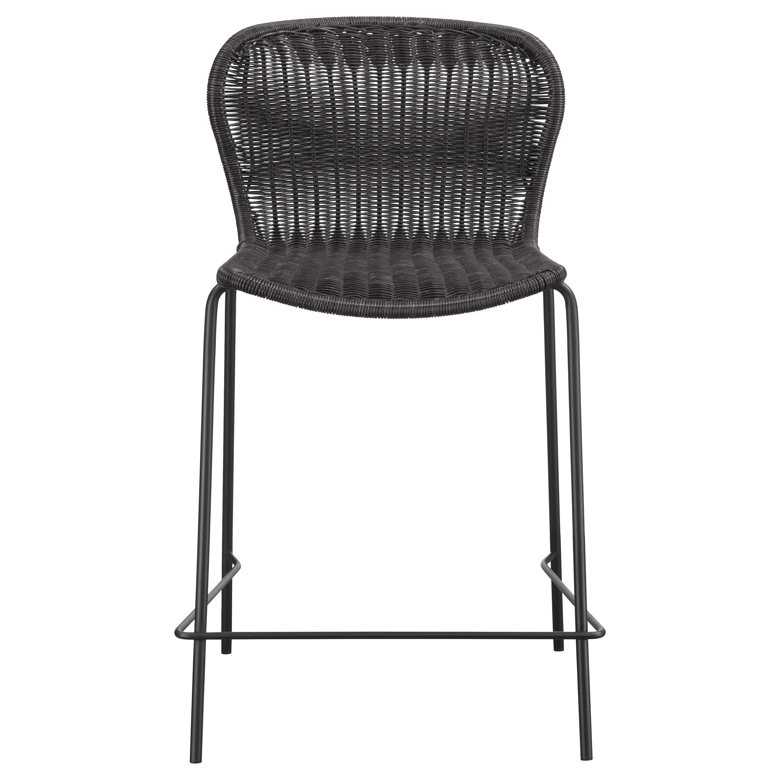 Mckinley Faux Rattan Counter Chair