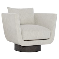 Gemma Fabric Swivel Chair