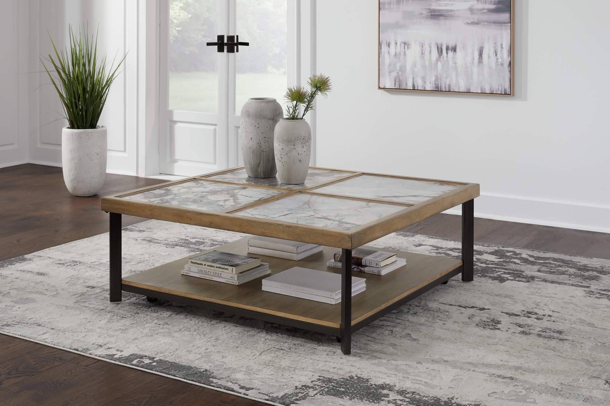 Signature Design by Ashley Montia Square Coffee Table