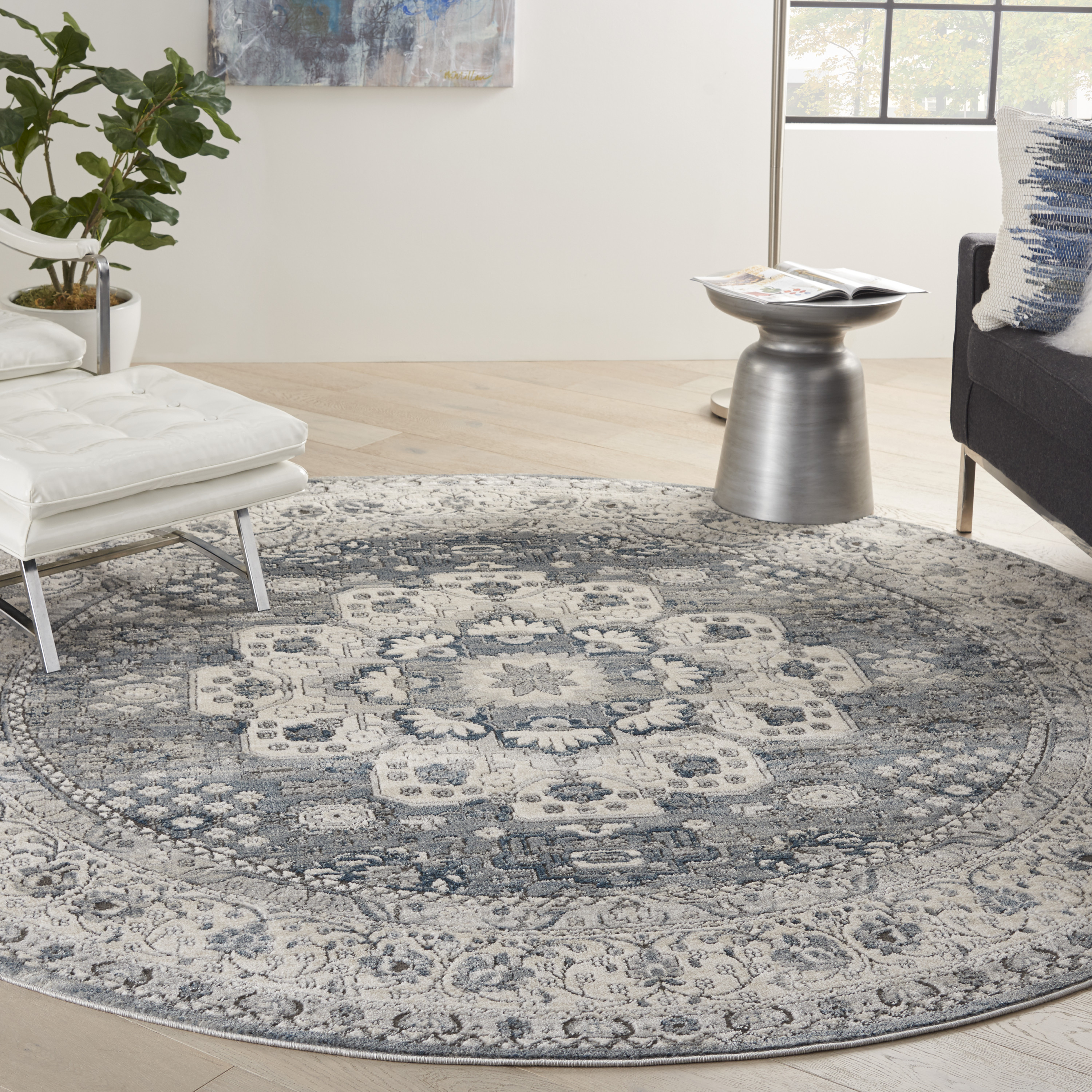 Nourison Quarry 7'10" Round  Rug