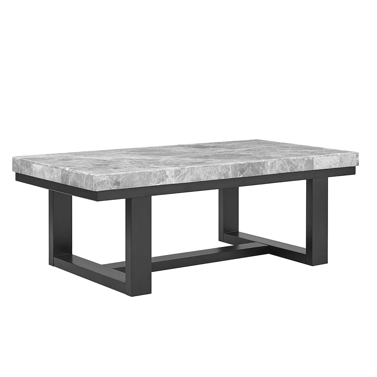 Steve Silver Luca LUCA GREY MARBLE COCKTAIL TABLE | .