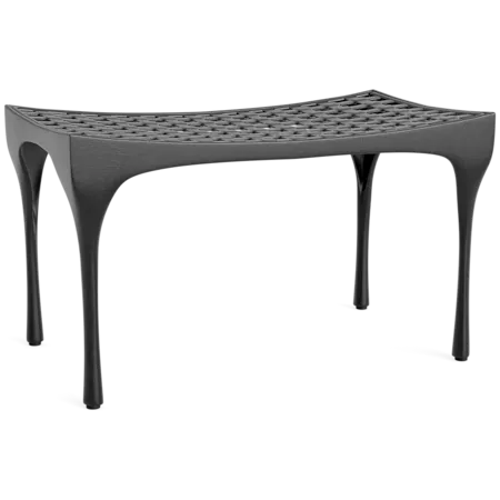 Classic Cast Aluminum Chair Ottoman