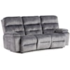 Bravo Furniture Ryson Conversation Space Saver Reclining Sofa