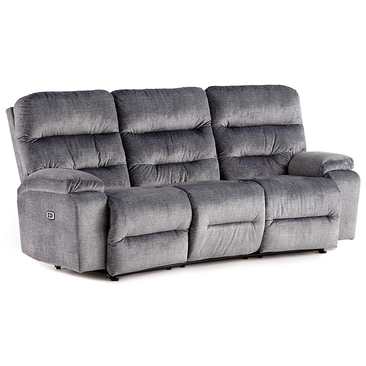 Best Home Furnishings Ryson Conversation Space Saver Reclining Sofa