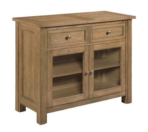 Transitional Hall Cabinet
