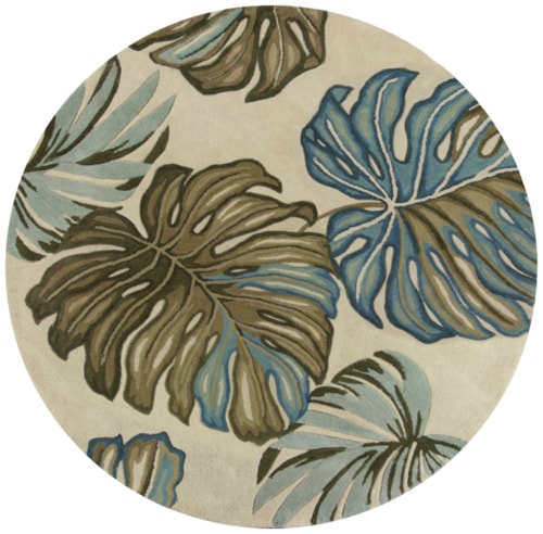 7'6" Round Rug