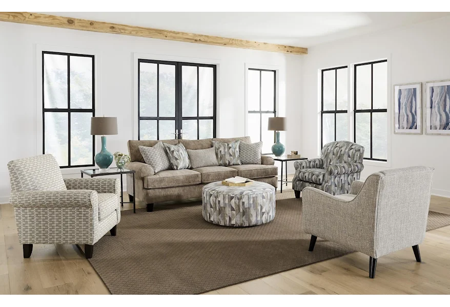 4200 OUTLIER MUSHROOM Living Room Set by Fusion Furniture at Furniture Barn