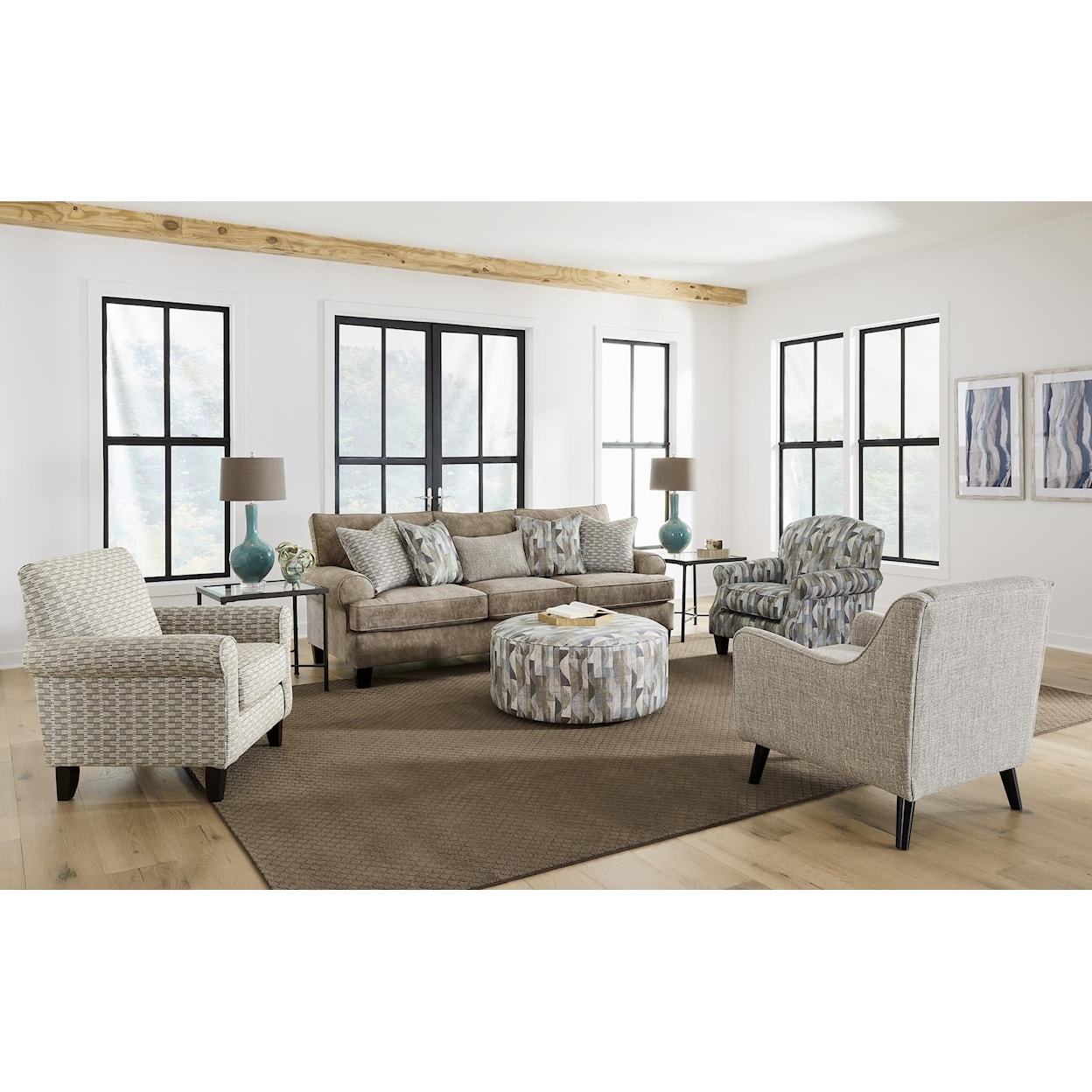 Fusion Furniture 4200 OUTLIER MUSHROOM Living Room Set