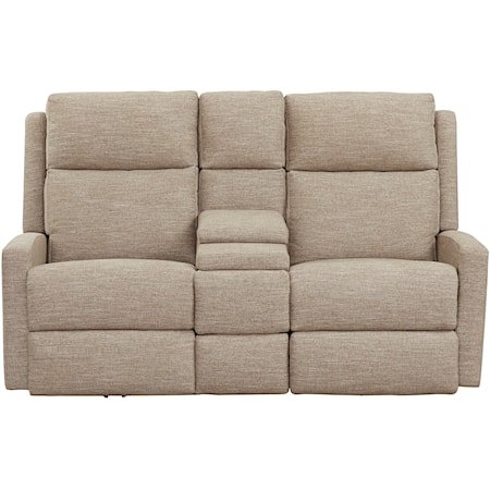 Power Reclining Console Loveseat