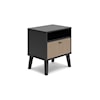 Ashley Furniture Signature Design Charlang 1-Drawer Nightstand