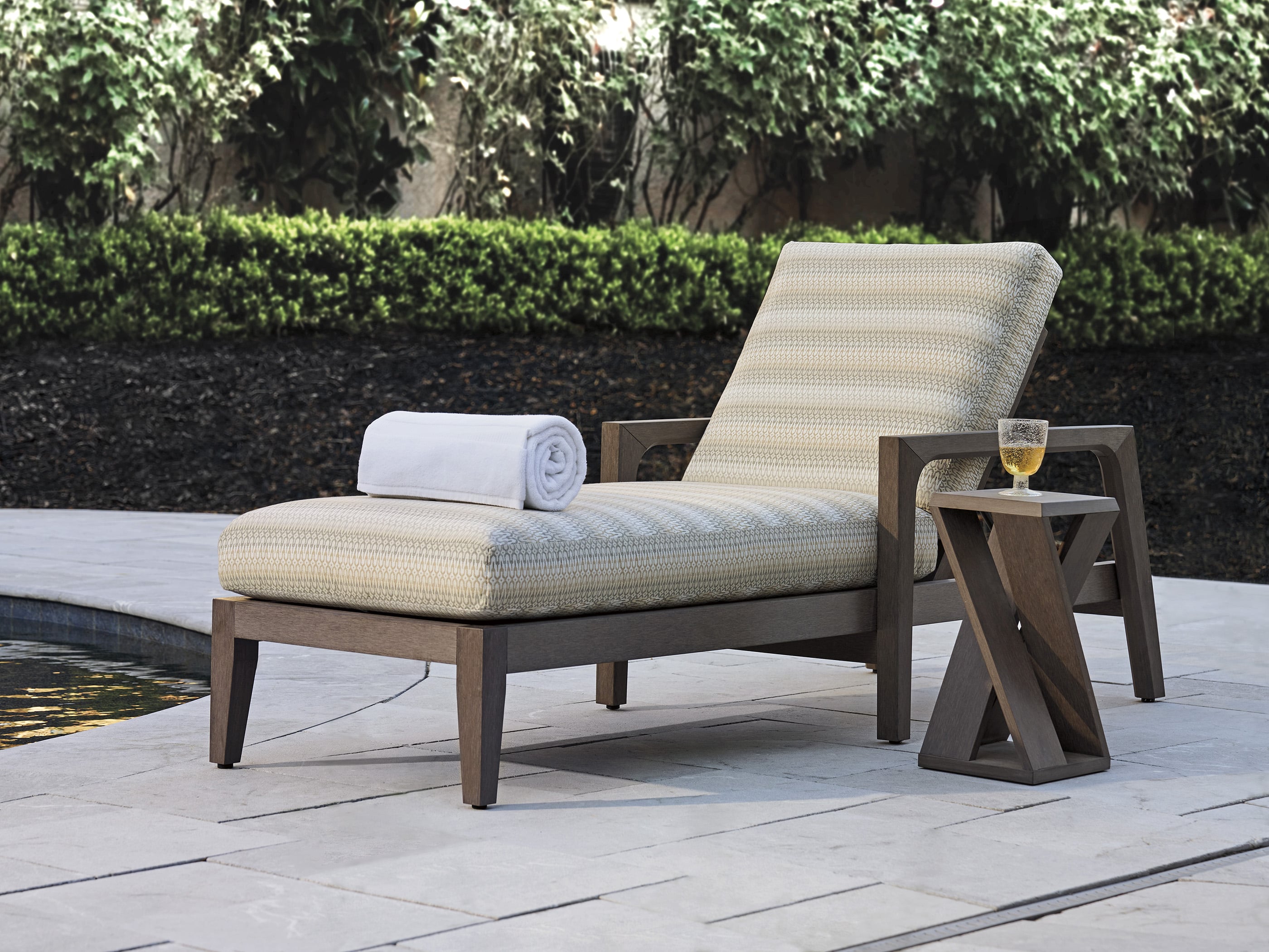 Tommy Bahama Outdoor Living Mozambique Outdoor Chaise Lounge