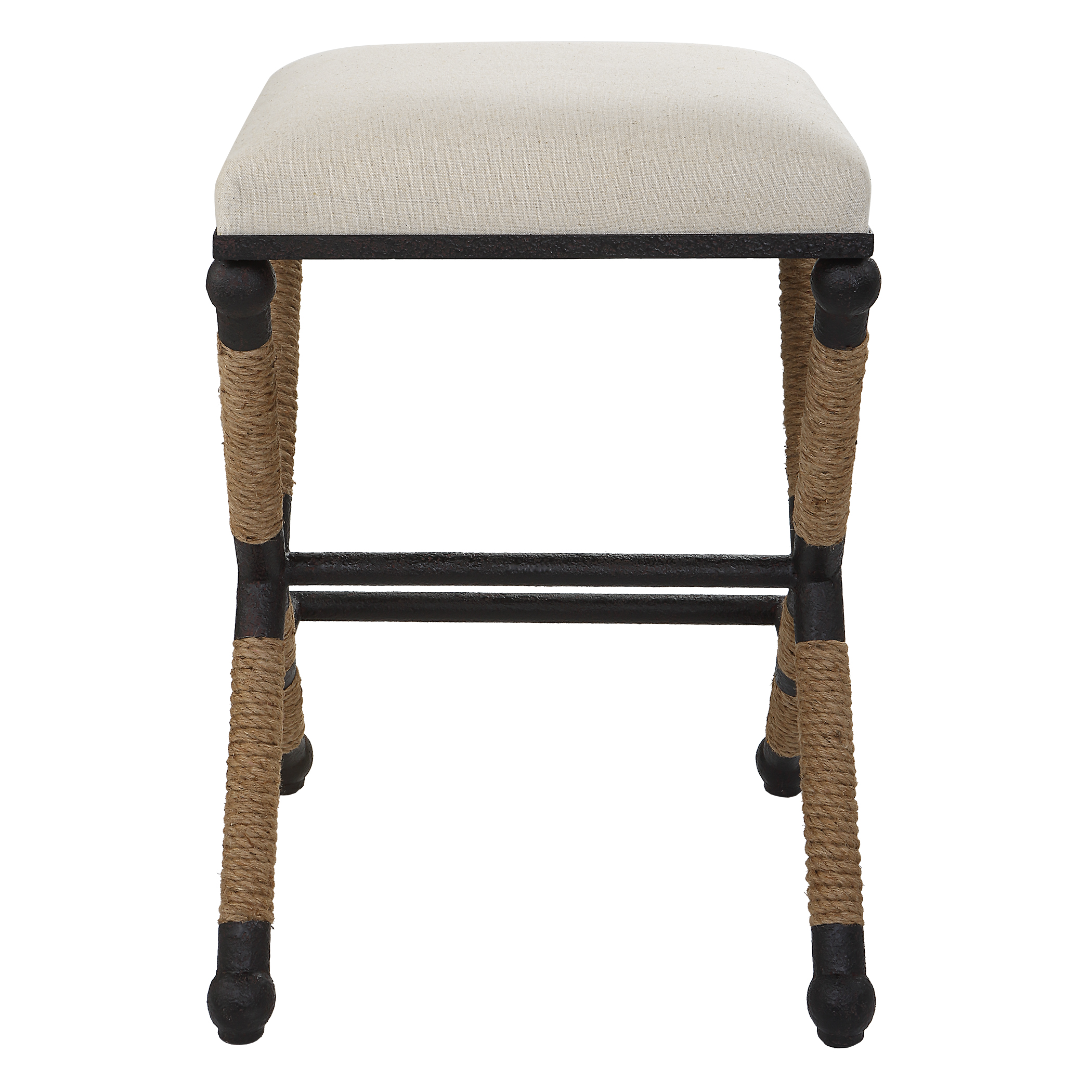 Uttermost Firth Firth Rustic Oatmeal Counter Stool