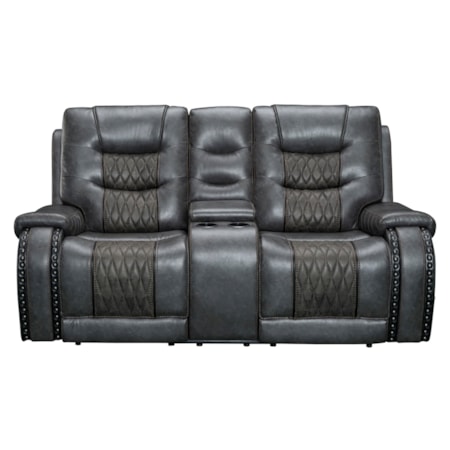 Power Reclining Sofa and Loveseat Set