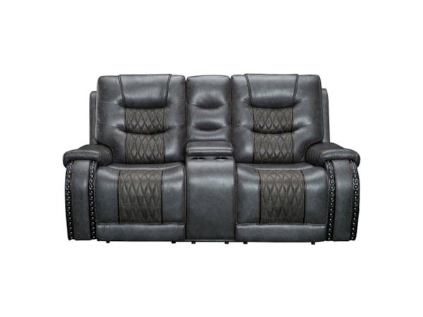 Power Reclining Sofa and Loveseat Set