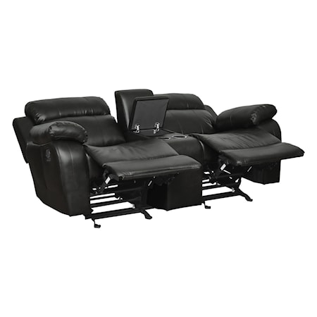 Reclining Console Loveseat