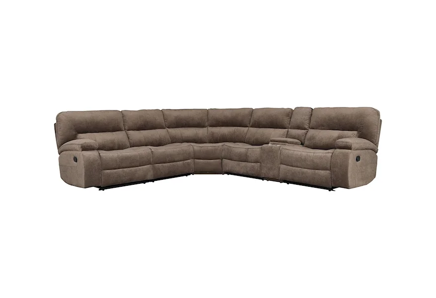 Chapman Manual Reclining Sectional by Parker Living at Galleria Furniture, Inc.