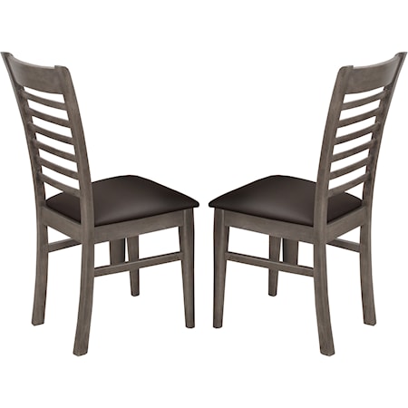BRUCIE GREY DINING CHAIR |