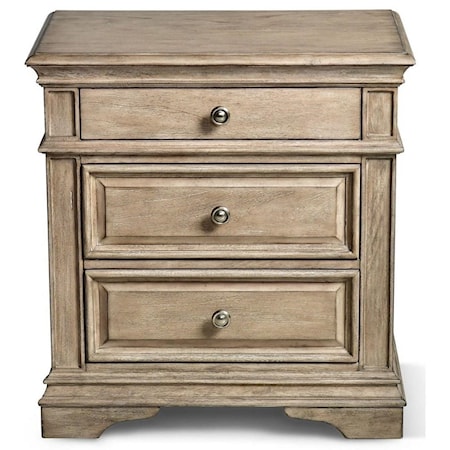 3-Drawer Nightstand