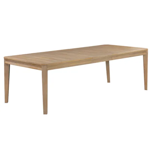 Transitional Dining Table with Leaf