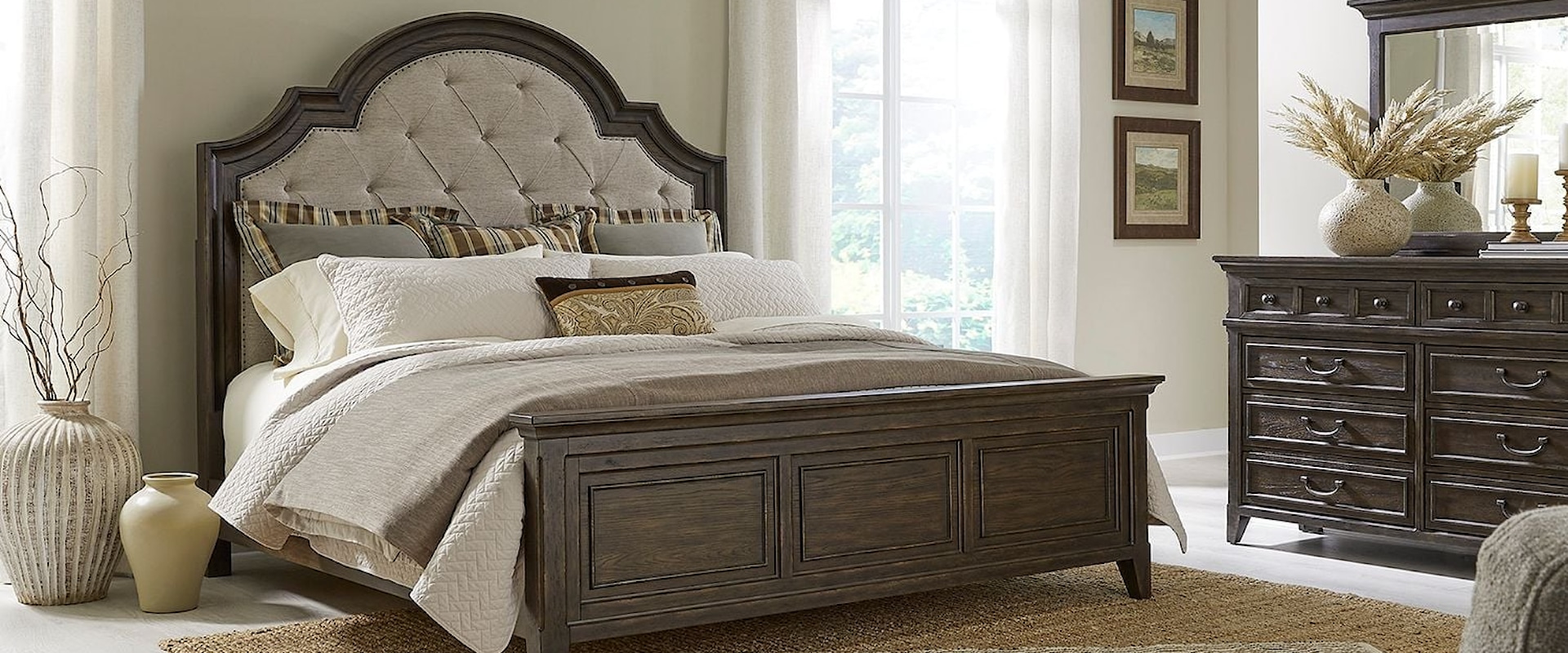 Traditional 3-Piece King Bedroom Set
