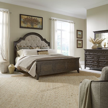 Traditional 3-Piece Queen Bedroom Set
