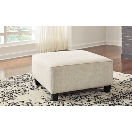 Oversized Accent Ottoman