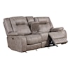 PH Blake Manual Reclining Loveseat with Console