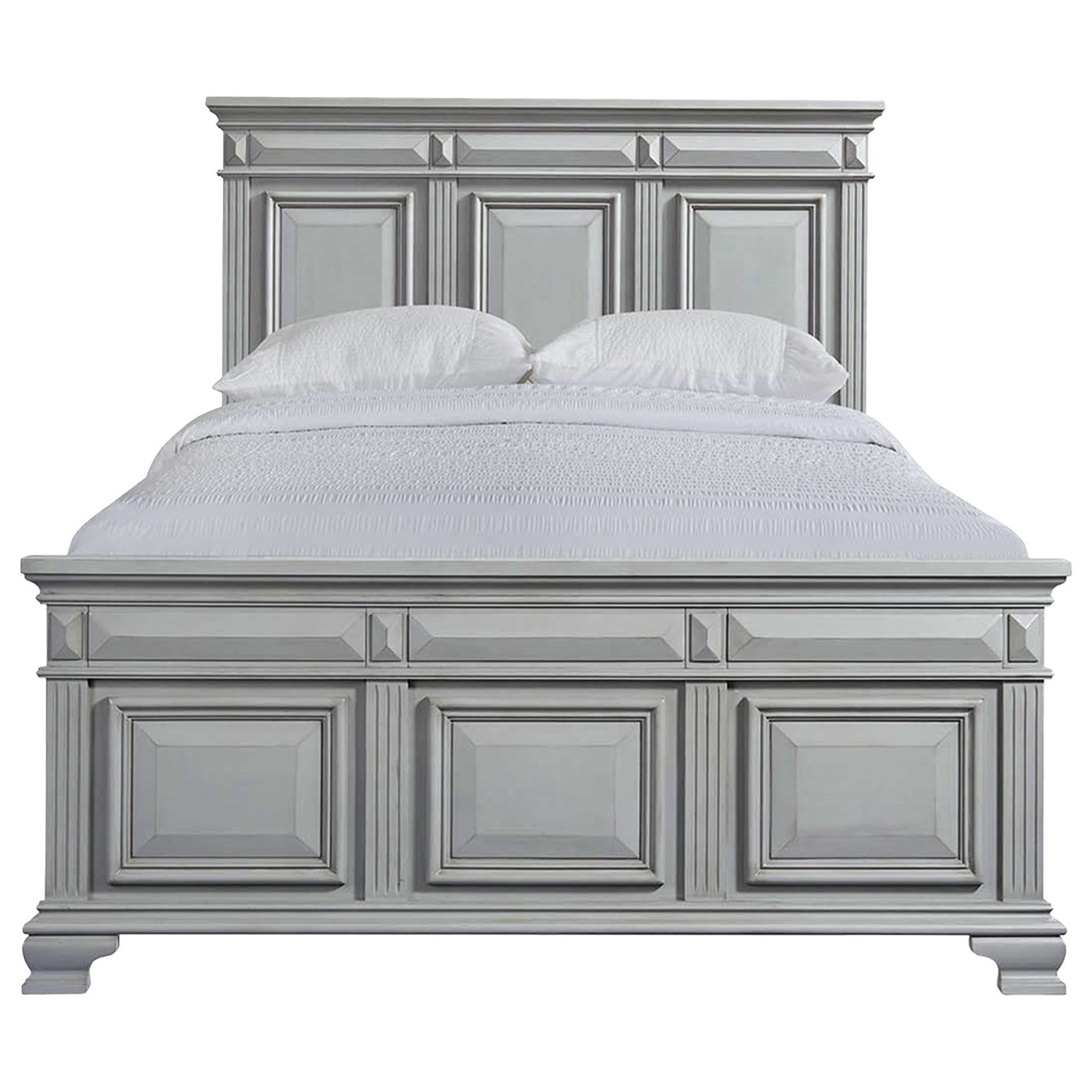 Queen Headboard and Footboard Bed