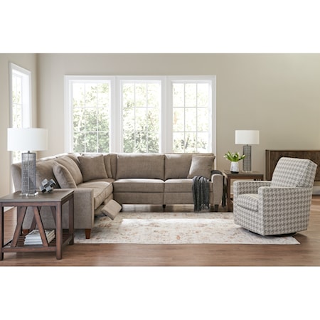 3 Pc Reclining Sectional Sofa