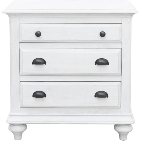 3-Drawer Nightstand