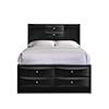 Elements International Emily Queen Storage Bed