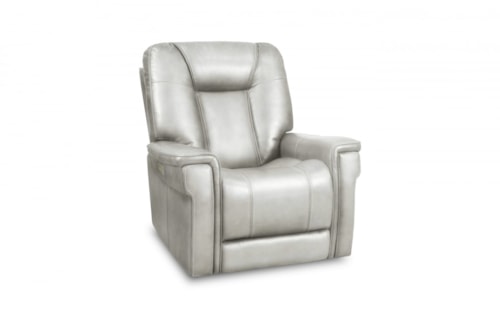 Casual Power Recliner with Cup Holders