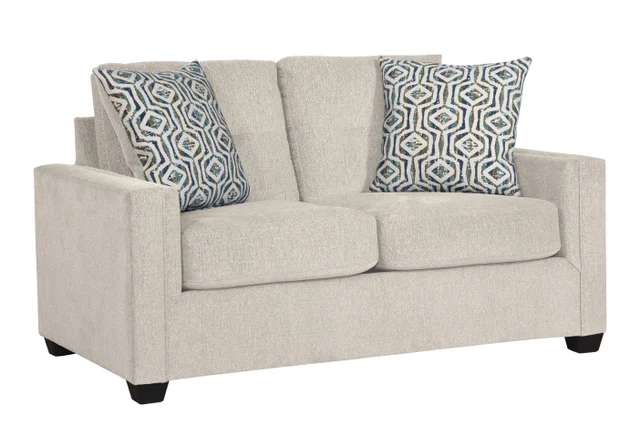 2-Throw Pillow Loveseat