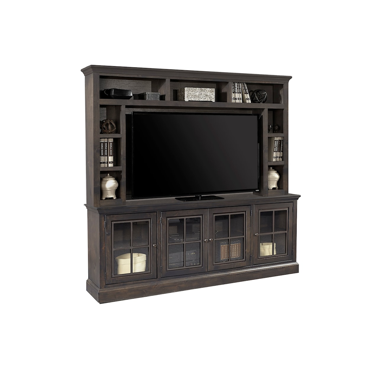 Aspenhome Churchill 84" TV Console and Hutch