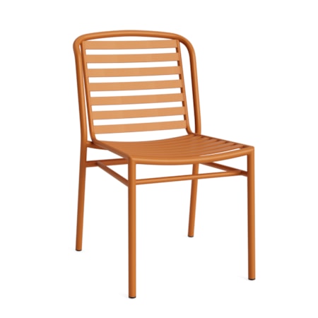 Stacking Slat-Back Cafe-Style Side Chair