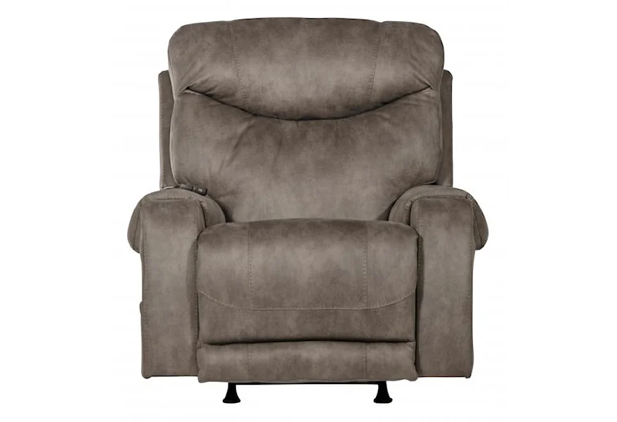 4102 Recharger Power Lay Flat Rocker Recliner by Catnapper at Galleria Furniture, Inc.