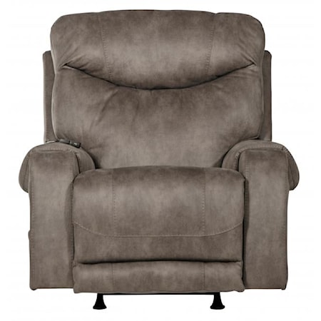 CHARGER CHARCOAL RECLINER TRIPLE | POWER (TN