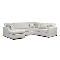 Contemporary 3-Piece Chaise Sectional Sofa